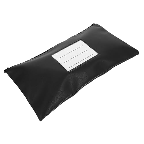 Veemoon Zipper Geldbörse Mit Kartenfenster Pu- Geldbeutel Für Bargeld Schecks Und Dokumente Tragbar Für Täglichen Gebrauch von Veemoon