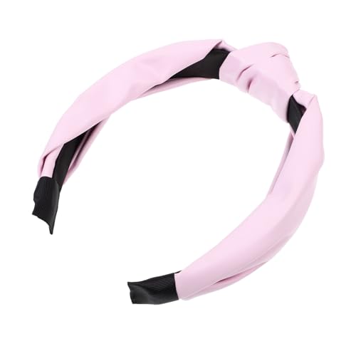 Veemoon PU Leder Haarband Damen Breites Rutschfestes Stirnband für Festliche Partys Leichtes Langlebiges Kopfband für Cosplay und Feiern Unvergessliches Haarschmuck Accessoire von Veemoon