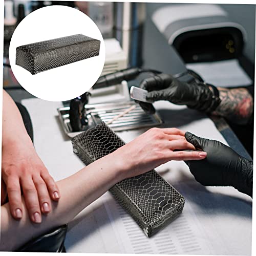Veemoon PU Leder Maniküre Handkissen Schweißfest Nagelpflege Kissen Nagelkunst Handauflage Schwarz Ergonomisch Komfortabel Für Nail Art Manicure Veemoon PU Leder Maniküre Handkissen Schweißfest Nagelpflege Kissen Nagelkunst Handauflage Schwarz Ergonomisch Komfortabel Für Nail Art Manicure von Veemoon