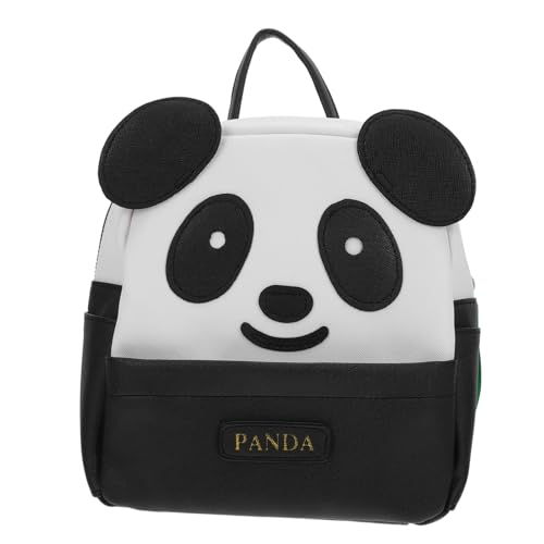 Veemoon Panda-Muster Rucksack Für Junge Mädchen Cartoon-Schultertasche Reiserucksack Schultasche Verstellbare Schultergurte Robustes Material Geeignet Für Jungen Und Mädchen von Veemoon