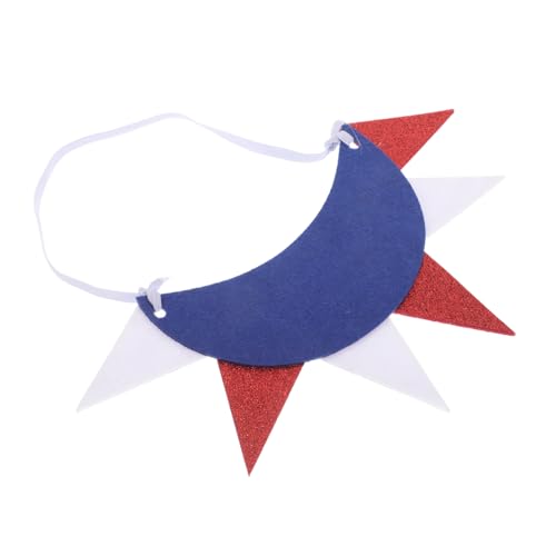 Veemoon Patriotisches Stirnband aus Vliesstoff Anpassbare Kopfbedeckung für Unabhängigkeitstag und Feiertagsfeiern Bequem und Rutschfest Geeignet für Männer von Veemoon