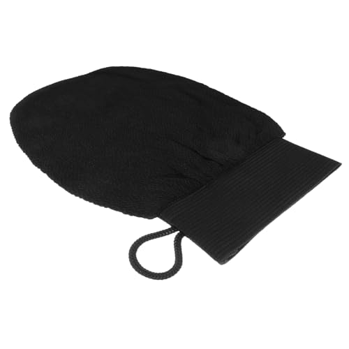 Veemoon Körperpeelinghandschuhe Aus Viskose Für Bad Und Dusche Entferner Abgestorbener Hautzellen Mit Gummiband Und Verschlussband Geeignet Für Männer Und Frauen von Veemoon