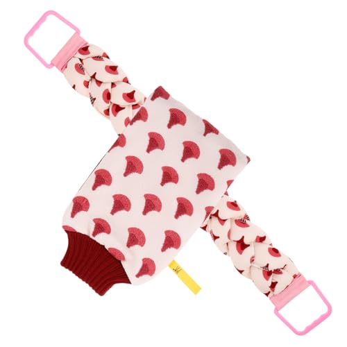 Veemoon Peeling Handschuh und Rückenbürste Leicht und Kompakt Langlebig aus Sicheren Materialien Sanftes Körper und Rückenschrubben für Damen für Dusche Bad Zuhause und Reisegebrauch von Veemoon