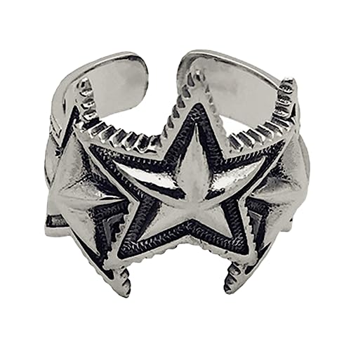 Veemoon Fashionable Punkted Star Für Verstellbarer Offener Punkstil Finger Für Festivals Partys Und Alltag Veemoon Fashionable Punkted Star Für Verstellbarer Offener Punkstil Finger Für Festivals Partys Und Alltag von Veemoon