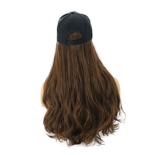 Veemoon Perückenkappe Hüte mit Haaren Mode braune Lockenperücke Hutperücken wellig Perücken Damen Perücken Langhaarperücken für Damen Perücken mit Kappen Haarverlängerung Hut Veemoon Perückenkappe Hüte mit Haaren Mode braune Lockenperücke Hutperücken wellig Perücken Damen Perücken Langhaarperücken für Damen Perücken mit Kappen Haarverlängerung Hut von Veemoon
