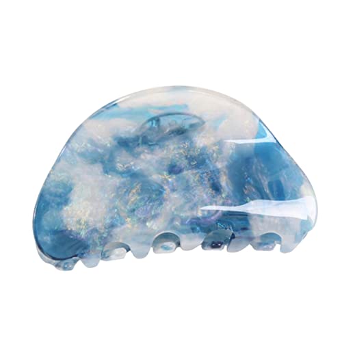 Veemoon Pferdeschwanz Haarklammer aus Acetat Rutschfeste Haarspange für Damen Haaraccessoires für Geometrisches Design Farben für Einfache Frisuren und Looks von Veemoon