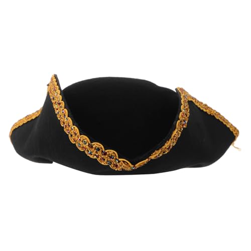 Veemoon Piratenhut Für Halloween Und Verstellbare Cosplay Piratenmütze Für Partys Und Erwachsene Kostümzubehör Für Themenfeste Und Maskeraden von Veemoon