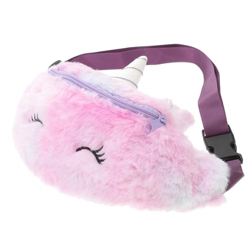 Veemoon Plüsch Einhorn Umhängetasche Verstellbare Farbenfrohe Und Bequeme Crossbody-Tasche Für Mädchen Und Junge Mädchen Für Reisen Und Freizeit von Veemoon