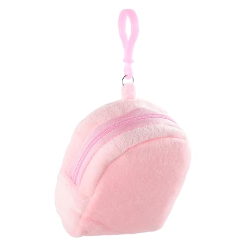 Veemoon Schlüsselanhänger-Tasche Aus Plüsch Kleine Süße Geldbörse Mit Schlüsselanhänger Robuste Plüsch-Tasche Für Junge Mädchen Vielseitig Einsetzbar Für Kleingeld Und Münzen von Veemoon