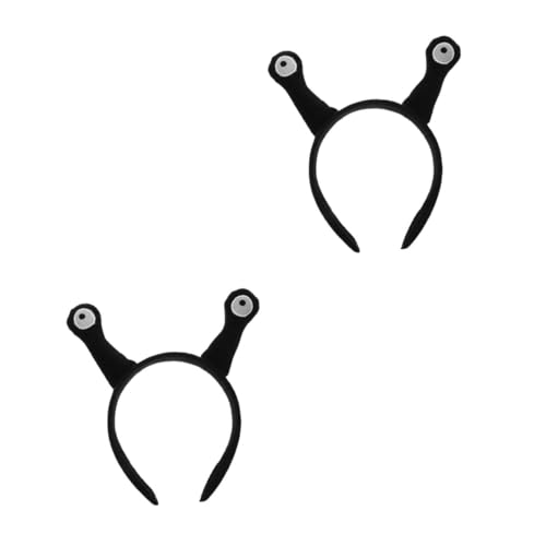 Veemoon 2stücke Antenna Design Junge Mädchen Haarreifen Süßes Schnecken-stirnband Für Kostümpartys Maskeraden Und Festivals Lustiges Accessoire Für Mädchen Und Jungen von Veemoon