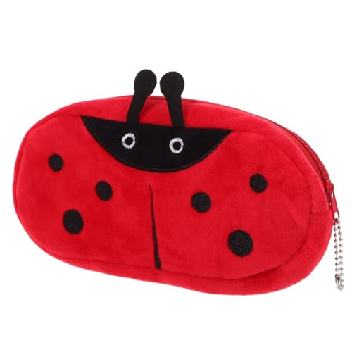 Veemoon Plüsch-stiftetasche Mit Reißverschluss Für Stifte Und Schreibwaren Stofftier-federmäppchen in Süßem Tier-Design Weiches Plüsch-federmäppchen Für Schule Und Alltag von Veemoon