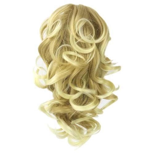 Veemoon Ponytail Perücke mit Lockigem Synthetischem Haar mit Flacher Klammer zum Sicheren Fixieren Passend für Frauen und Mädchen Natürliche Optik Farbe Veemoon Ponytail Perücke mit Lockigem Synthetischem Haar mit Flacher Klammer zum Sicheren Fixieren Passend für Frauen und Mädchen Natürliche Optik Farbe von Veemoon