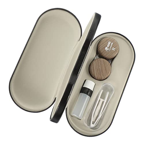 Veemoon Pu-Kunstleder Brillenetui Für Kontaktlinsen Und Brillen Vielseitige Aufbewahrungsbox Im Eleganten Design Aus Strapazierfähigem Material Für Unterwegs Geschenk Veemoon Pu-Kunstleder Brillenetui Für Kontaktlinsen Und Brillen Vielseitige Aufbewahrungsbox Im Eleganten Design Aus Strapazierfähigem Material Für Unterwegs Geschenk von Veemoon