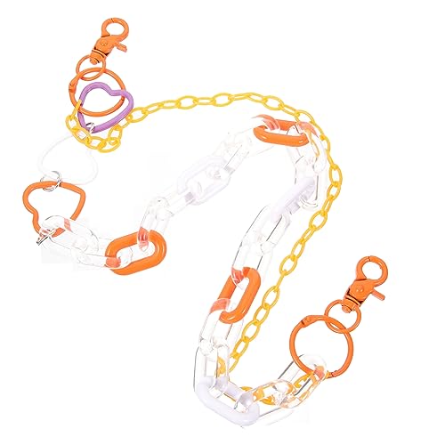 Veemoon Punk Hosenkette für Damen und Herren Bunte Jeanskette Verstellbare Taillenkette für Partys und Alltag von Veemoon