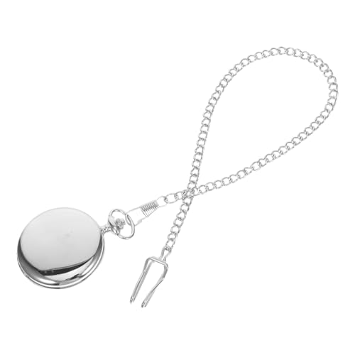 Veemoon Quarz Taschenuhr Vintage Taschenuhr Mit Römischen Ziffern Und Und Kette Für Männer Und Frauen Zum Schulabschluss Geburtstag Vatertag von Veemoon