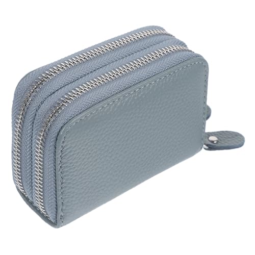 Veemoon Doppelter Reißverschluss Geldbörse Für Damen Und -geschützte Reise-geldbörse Mit Kartenfächern Und Münzfach Farbauswahl Zufällig von Veemoon