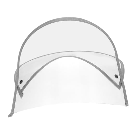 Veemoon Replaceable Hat Brim Rain Poncho Transparent Face Protector Für Wasserdichten Schutz Beim Camping Und Outdoor-aktivitäten Leichtes Und Langlebiges Regenponcho-zubehör von Veemoon