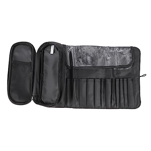 Veemoon Reise Kosmetik Organizer Faltbare Make-up Tasche Für Damen Multifunktionale Kosmetik Pouch Mit Großem Stauraum Für Make-up Tools Und Bürsten Schwarz von Veemoon