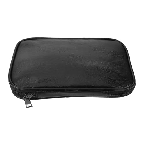 Veemoon Reise Kosmetiktasche für Damen PU Zipper Organizer für Makeup Toilettenartikel für Urlaub Gym Alltag Elegantem Schwarz Veemoon Reise Kosmetiktasche für Damen PU Zipper Organizer für Makeup Toilettenartikel für Urlaub Gym Alltag Elegantem Schwarz von Veemoon