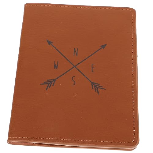 Veemoon Men Pu Leather Holder Mit Mehreren Fächern Für Reisepass Kreditkarten Und Bargeld Stilvolle Reisetasche Für Für Unterwegs von Veemoon