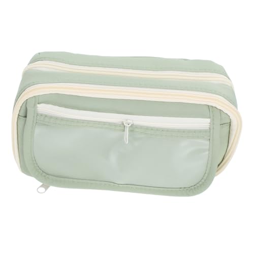 Veemoon Reißverschluss Bleistiftbeutel Organizer für Schulmaterial mit Fächern für Schüler und Studenten Stylisch und Robust für Täglichen Gebrauch von Veemoon