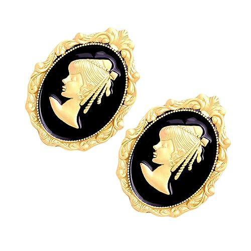 Veemoon Retro Brosche für Damen Vintage Brosche für Kleidung für Partys Veranstaltungen Strapazierfähigem Perfektes Accessoire für Pullover Schals von Veemoon