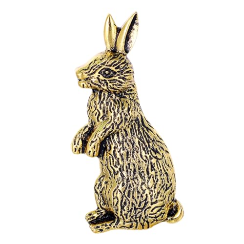 Veemoon Hasenbrosche Retro Tierbrosche Metall für Damen Kleidungs Anstecknadel für Ostern und Weihnachten Kreative Kaninchen Brosche von Veemoon