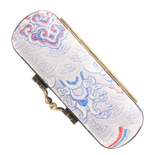 Veemoon Retro Lippenstift Etui mit Metallrahmen und Integriertem Spiegel Kompakter Lippenstifthalter für Damen und Teenager Leichter Robuster Kosmetikbehälter für Handtasche und Reisen von Veemoon