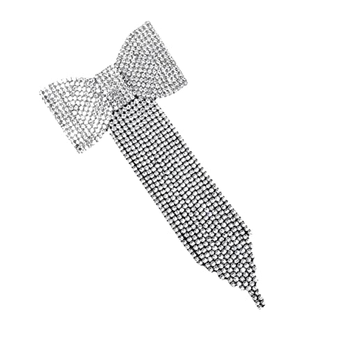 Veemoon Rhinestone Haarklammer mit Langem Tassel und Schleifen Design Modischer Haarschmuck für Damen für Partys Hochzeiten und Alltagstauglich Schonend und Sicher für Empfindliche von Veemoon