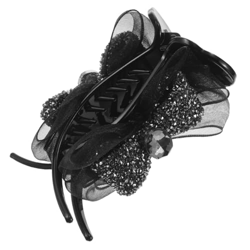 Veemoon Rhinestone Schleifen Haarspange für Damen Hochwertige Haarklammer für Pferdeschwanz Hochsteckfrisuren und Partystyle Multifunktionales Haaraccessoire mit Sicherem von Veemoon