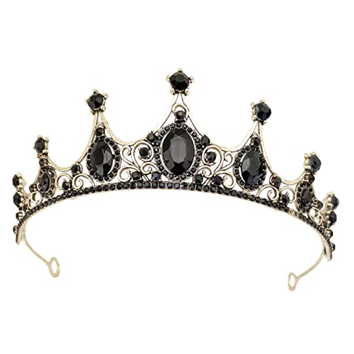 Veemoon Rhinestone Tiara Große Haarschmuck für Damen Hochzeit Braut Bankett mit Befestigungspins Komfortabel und Auffällig von Veemoon