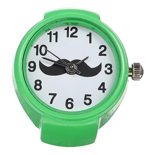 Veemoon Finger Uhr Elastische Digitale Ringuhr Für Damen Und Herren Rundes Design Dekorative Fingeruhr Accessoire Für Jeden Anlass von Veemoon