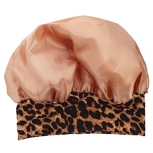 Veemoon Satin Schlafhaube mit Extra Weitem Rand Atmungsaktive Haarkappe für Damen Hautfreundlich Elastisch Schützt Langes Haar vor Trockenheit und Haarbruch Einheitsgröße für Kopfgrößen von Veemoon