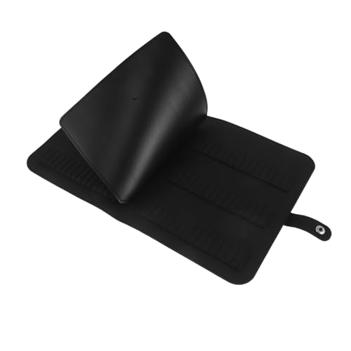 Veemoon Schlangenleder-design Nagelfräser Aufbewahrungstasche mit Löchern Stoßfest Großer Nagelwerkzeug Organizer Leicht und Kompakt für Unterwegs Salongebrauch von Veemoon