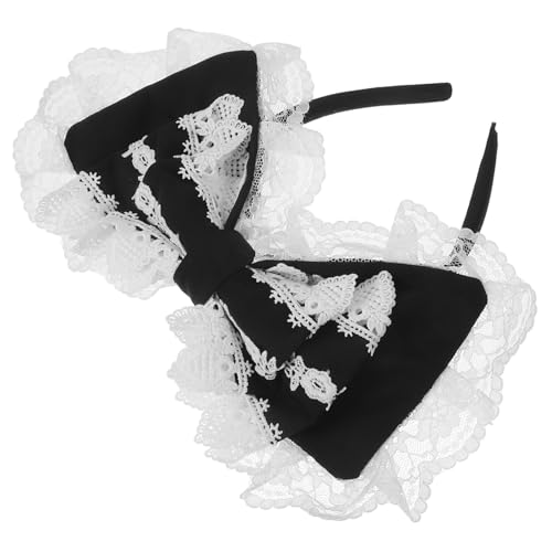 Veemoon Dienstmädchen-stirnband Lolita Mit Spitze Und Schleife Haaraccessoire Für Cosplay Party Karneval Maskerade Hochzeit Veemoon Dienstmädchen-stirnband Lolita Mit Spitze Und Schleife Haaraccessoire Für Cosplay Party Karneval Maskerade Hochzeit von Veemoon