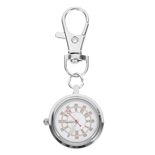 Veemoon Herren Taschenuhr Schlüsselanhänger Uhr mit Leuchtenden Zeigern Tragbar und Kompakt für Kinder Studenten von Veemoon