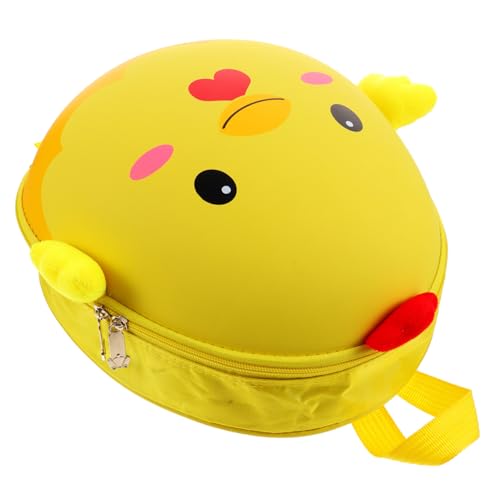 Veemoon Adorable Cartoon Hühner-eierschalen-Rucksack Für Junge Mädchen Premium Schulrucksack Für Jungen Und Mädchen Für Kindergarten Und Vorschule Gelb Mit Reißverschluss Praktische von Veemoon
