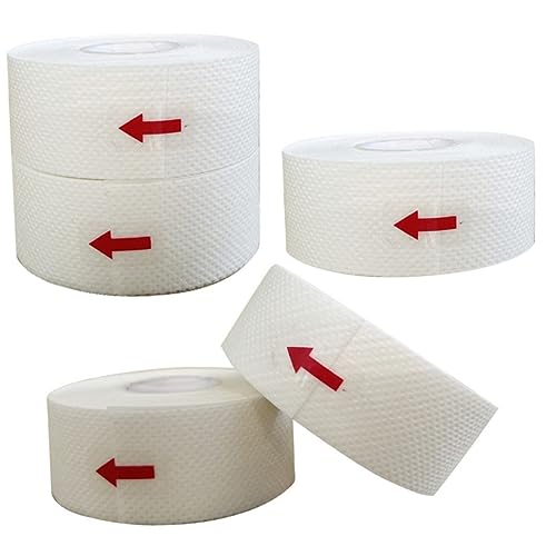 Veemoon Schweißpads für Hüte und Kragen Selbstklebend 5 Rollen Absorbierend Atmungsaktiv für Sommer Kragenschutz Schweißabsorbierende Aufkleber von Veemoon