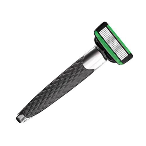 Veemoon Sicherer Rasierhobel für Herren Lagige Austauschbare Klingen Ergonomisches Metall Präziser Nassrasierer für Komfortable Professionelle Rasur Zuhause von Veemoon