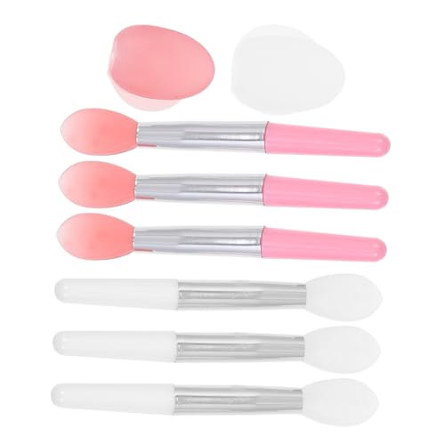 Veemoon Silikon Lippenmasken Pinselset 8 Stück Lippenstift Applikatoren Aus Lebensmittelechtem Silikon Für Lippenmaske Und Lippenbalsam Für Damen Und Mädchen Leicht Und Kompakt von Veemoon