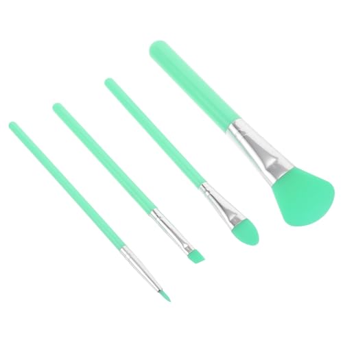 Veemoon Silikon Make Up Pinsel Set Teilig Weiche Lidschatten und Gesichtspinsel für Gleichmäßige Abdeckung Schnell Trocknend Leicht zu Reinigen für Gesichtsmaske und Puder von Veemoon