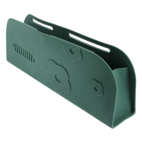 Veemoon Silikon Makeup Pinsel Organizer mit Großer Kapazität Kompakte Leichte Kosmetiktasche für Reisen und Alltag Langlebiger Pflegeleichter Pinselhalter Praktischer Make Up von Veemoon