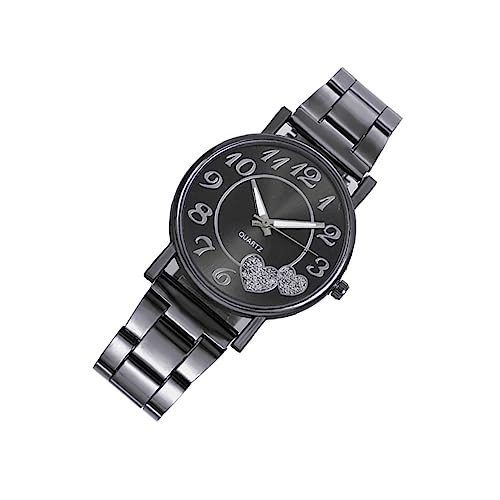 Veemoon Business Stylish Damen Armbanduhr Mit Edelstahlband Und Herzdesign Elegante Freizeit Und Sportuhr Für Frauen Als Für Besondere Anlässe von Veemoon
