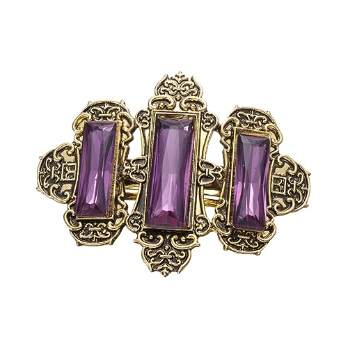 Veemoon Stylische Haarspange Mit Kristallen Für Elegante Haarclips Für Damen Haarschmuck Für Partys Und Alltagsstylings von Veemoon