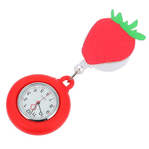 Veemoon Einziehbare Krankenschwesternuhr Taschenuhr Mit Cartoon-Design Tragbare Quarzuhr Für Pflegekräfte Hochwertige Uhr Mit Einziehbarem Rollendesign von Veemoon