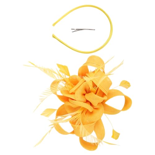 Veemoon Fascinator Haarreif Für Damen Stirnband Jahre-stil Geeignet Für Hochzeiten Partys Und Teepartys Als Kopfbedeckung Und Haarschmuck von Veemoon