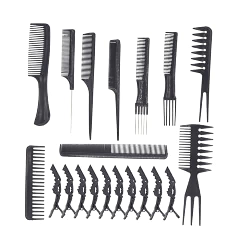 Veemoon Teiliges Herren Multi Funktions Styling Kamm Set Doppelte und Spitze Zähne Bruchsicherer Leichter Kunststoff Haarschneide Clips Professionell für Salon und Heimgebrauch Veemoon Teiliges Herren Multi Funktions Styling Kamm Set Doppelte und Spitze Zähne Bruchsicherer Leichter Kunststoff Haarschneide Clips Professionell für Salon und Heimgebrauch von Veemoon