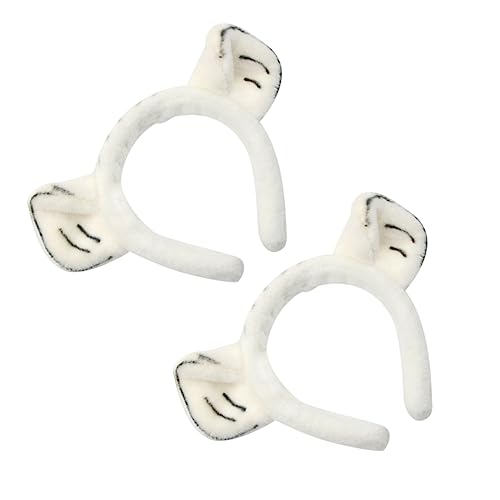 Veemoon Tierohren Haarreifen für Damen Bequeme Haarschmuck für Partys und Anlässe Teiliges mit Plüsch Tigerohren für und Mädchen Leicht und Flexibel von Veemoon