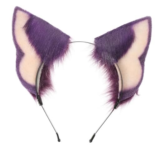 Veemoon Tierohren-stirnband Aus Plüsch Für Erwachsene Damen-haarband Mit Ohr-design Cosplay-accessoire Für Partys Halloween Und Kostüme von Veemoon