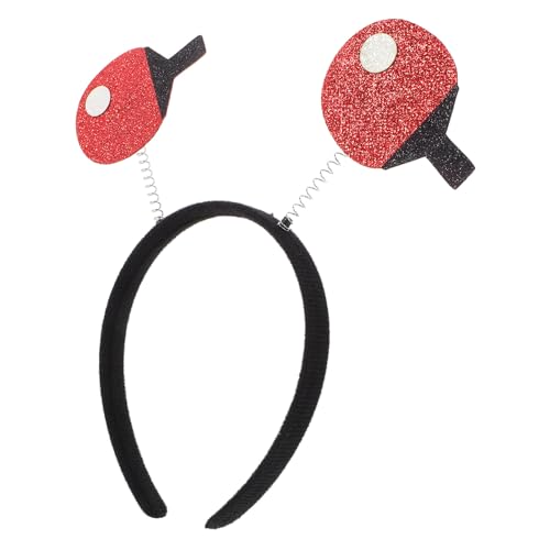 Veemoon Tischtennis-stirnband Für Sportveranstaltungen Dekoratives Stirnband Für Party-frühlings-events Kopfbedeckung Aus Weichen Materialien Praktisches Und Wiederverwendbares Stirnband f von Veemoon